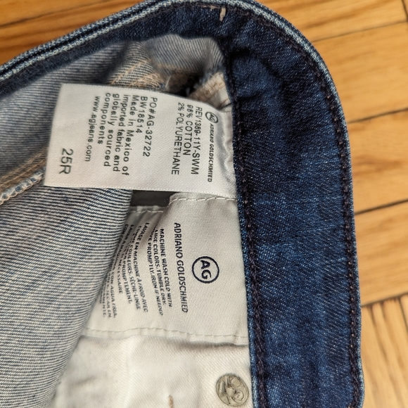 AG Jeans The Legging Ankle Distressed Size 25 - Picture 3 of 5